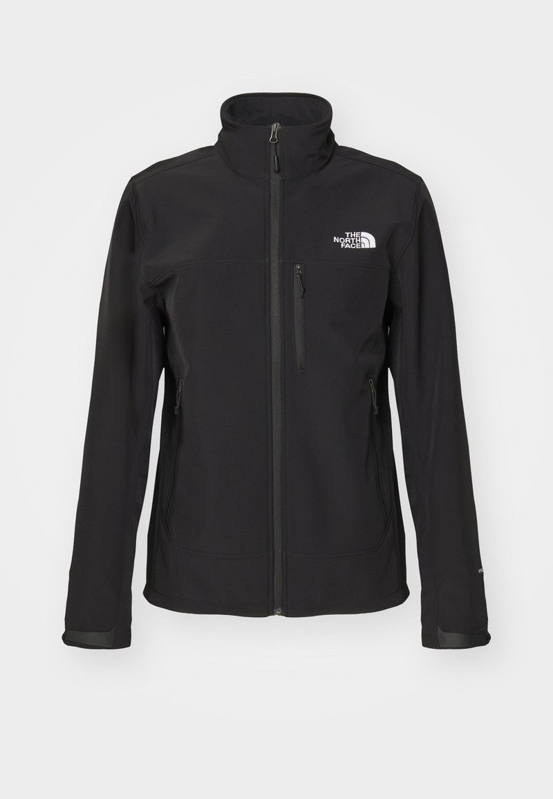 The North Face APEX BIONIC JACKET - Softshelljacke - black/white 