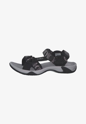 HAMAL HIKING  - Walking sandals - nero pale rose