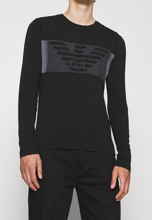 Top s dlouhým rukávem - black