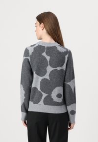 Marimekko AUKIO UNIKKO - Džemper - dark grey/grey