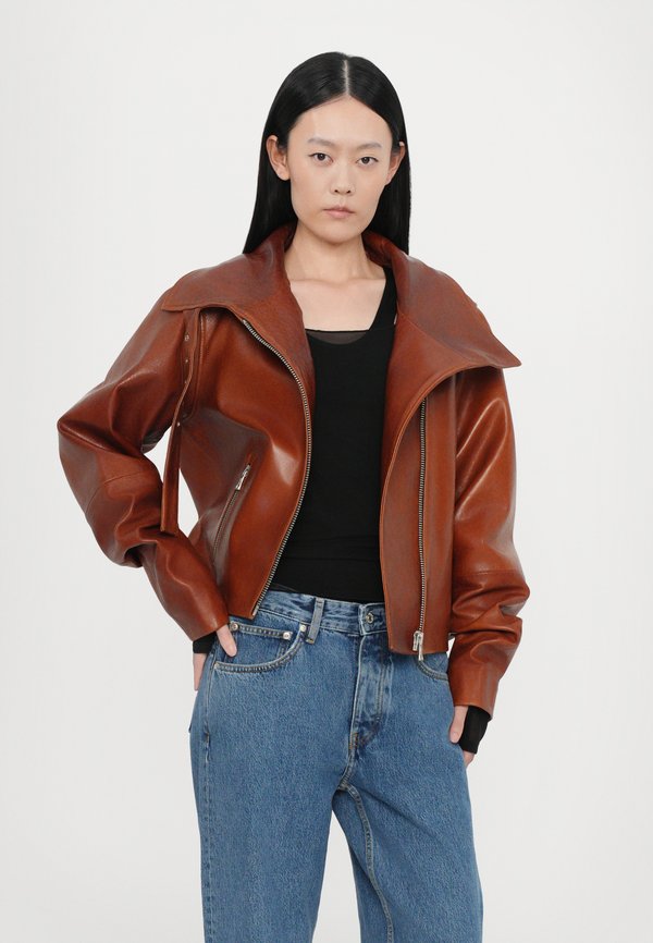 TIBBY JACKET - Leather jacket2