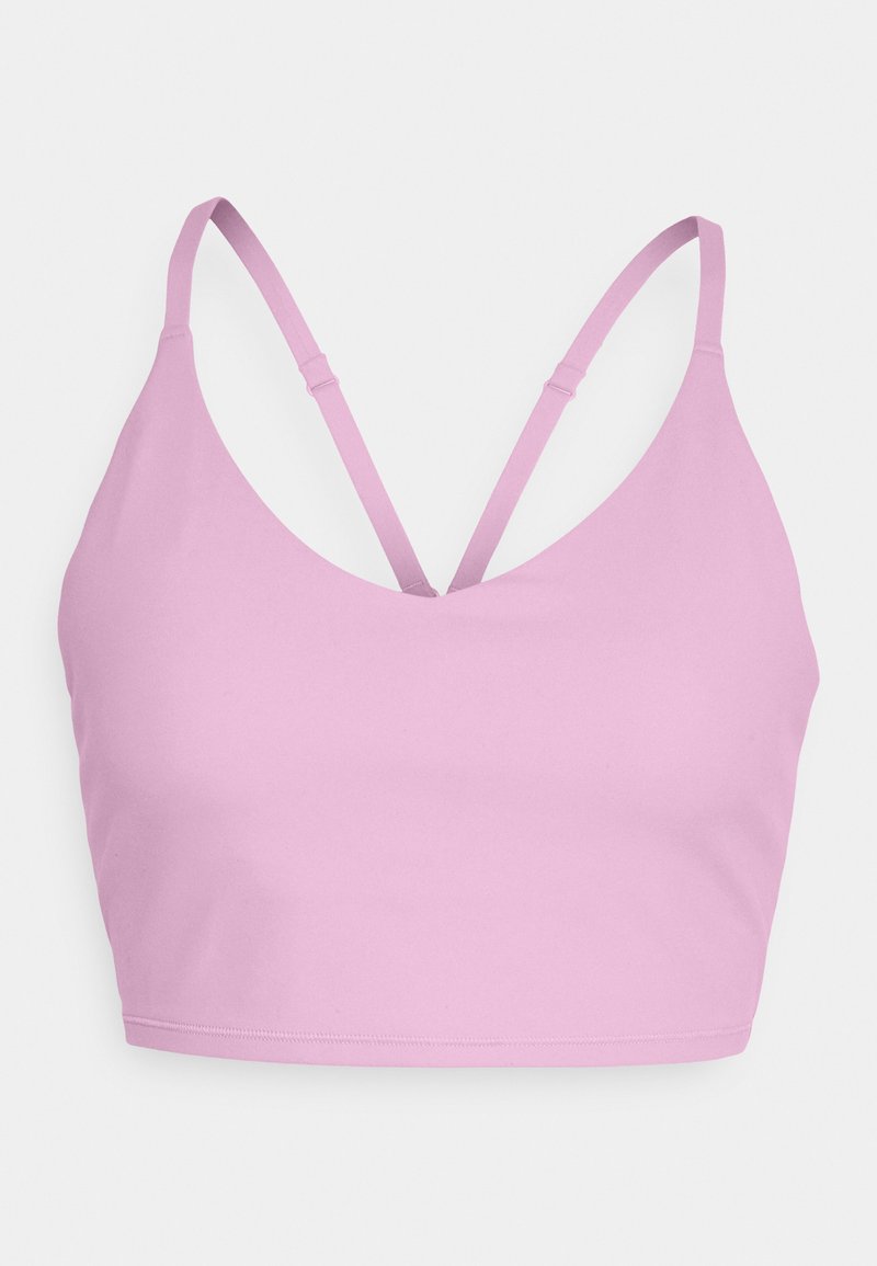 Athleta Sport-bh met light support donkerroze