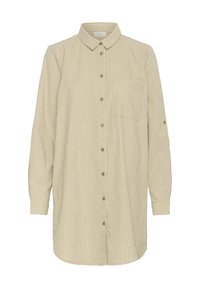 KANAYA - Bluza s gumbima - chincilla white stripe