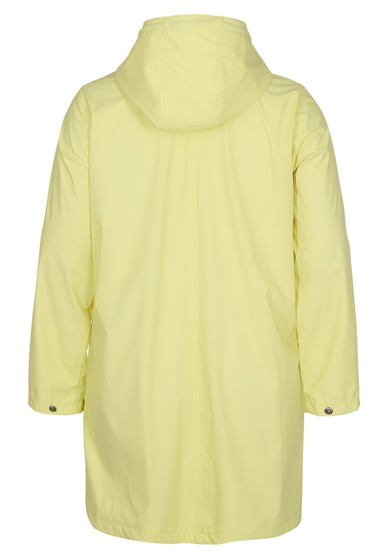 Damen Leichte Jacken | Zizzi Regenjacke / wasserabweisende Jacke pale banana/hellgelb - AU41088 Damen Leichte Jacken | Zizzi Regenjacke / wasserabweisende Jacke pale banana/hellgelb - AU41088