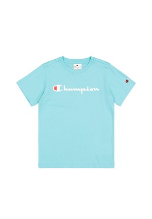 Print T-shirt - aquarelle blue