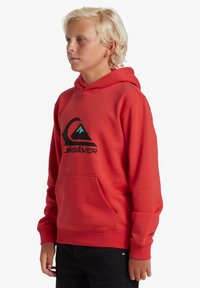 Quiksilver BIG LOGO  - Felpa con cappuccio - cayenne