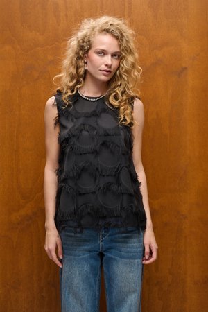 Culture, CUJAVINA TOP - Blúzka - black