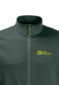 Jack Wolfskin KOLBENBERG - Giacca in pile - black olive firefly