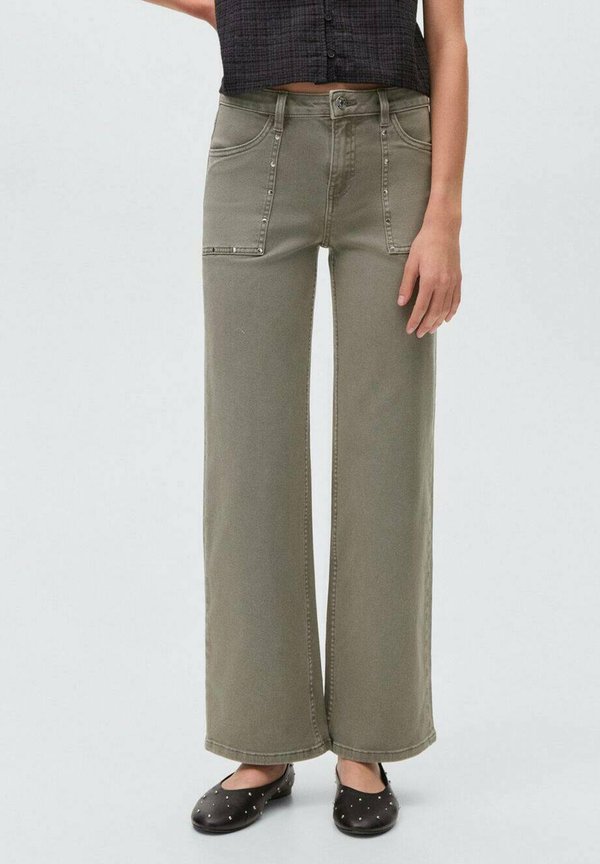 CULOTTE - MIT NIETEN - Flared Jeans2
