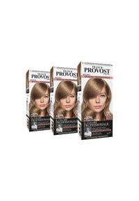 Franck Provost - FRANCK PROVOST TINTA CAPELLI COLORE PROFESSIONALE A DOMICILIO VALORIZZA RIFLESSI E BRILLANTEZZA PENNELLO DI PRECISIONE INCLUSO - 3 PACK - Tinte capelli - biondo scuro cenere Immagine in miniatura 1