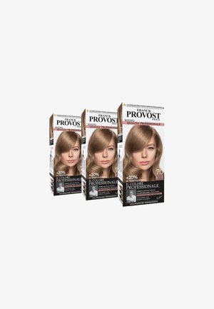 Franck Provost FRANCK PROVOST TINTA CAPELLI COLORE PROFESSIONALE A DOMICILIO VALORIZZA RIFLESSI E BRILLANTEZZA PENNELLO DI PRECISIONE INCLUSO - 3 PACK - Tinte capelli - biondo scuro cenere