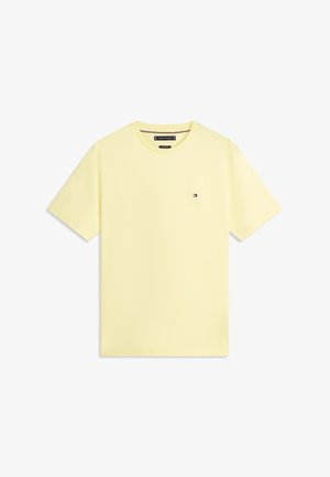 Tommy Hilfiger, SEASONAL SOLID TEE CORE ESSENTIALS - T-Shirt basic - citronella