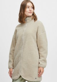 Oxmo OXTOVA - Kratki kaputi - oyster