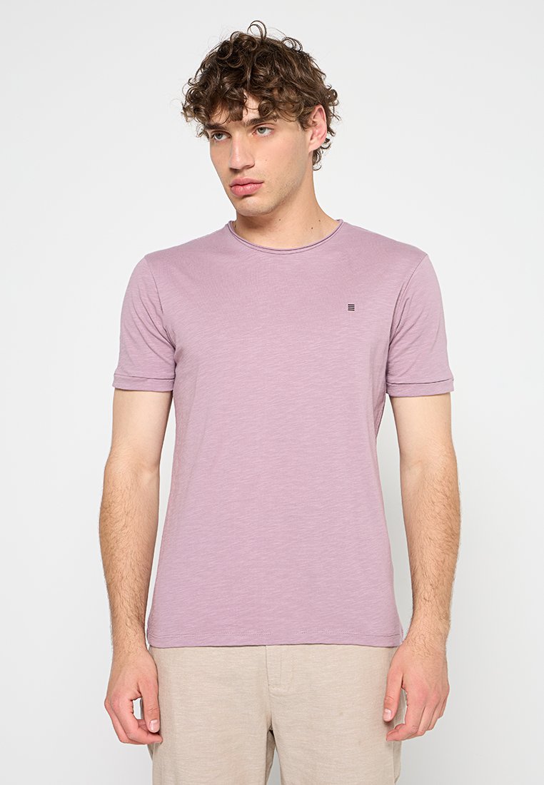 NO EXCESS T-shirt basic mauve NO EXCESS T-shirt basic mauve