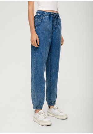 Zúžené džíny - stone blue denim