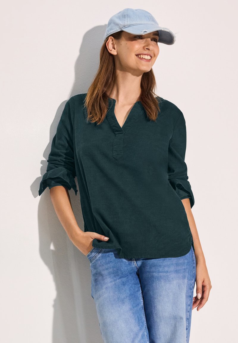 Cecil IN UNIFARBE - Bluse - grün