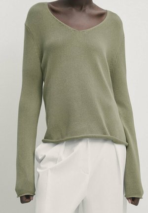 Massimo Dutti, Pullover - green