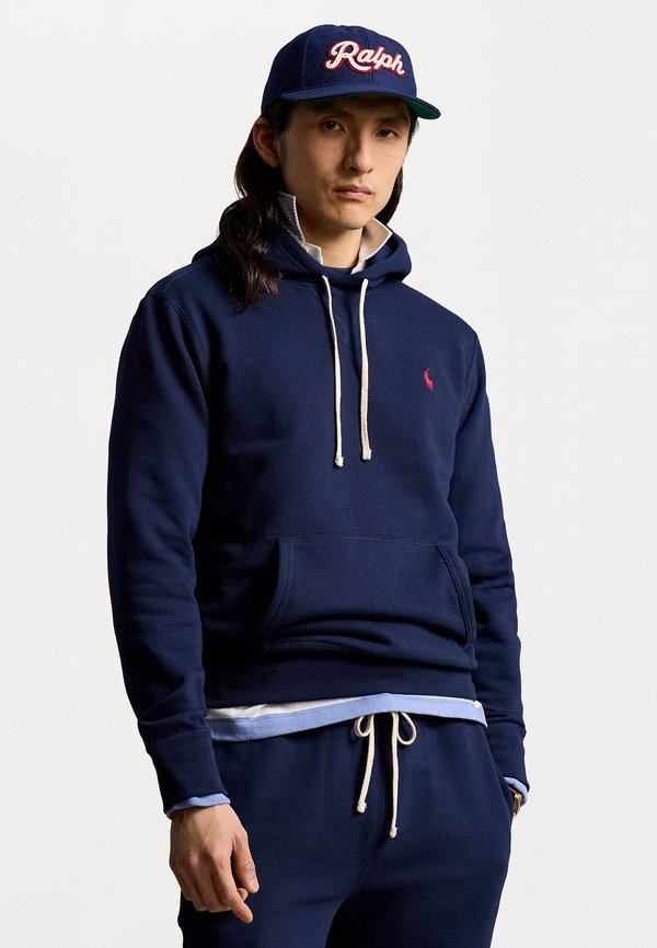 THE RL FLEECE HOODIE - Hoodie - marine