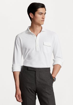 Polo Ralph Lauren CLASSIC FIT MESH POLO SHIRT - Polotričko - white