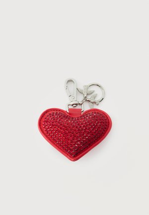 Pinko, HEART LOGO CHARM - Porte-clefs - red
