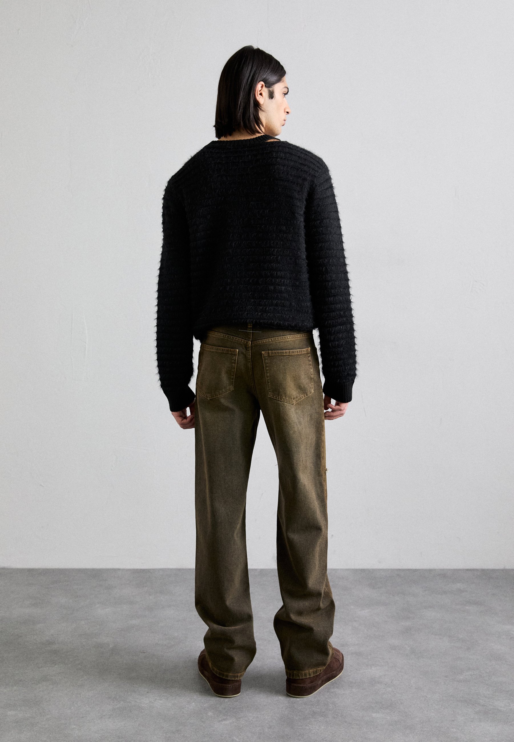 MM6 Maison Margiela PANTS 5 POCKETS - Jeans Relaxed Fit - brown