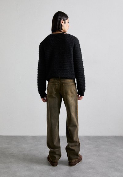 MM6 Maison Margiela PANTS 5 POCKETS - Relaxed fit jeans - brown