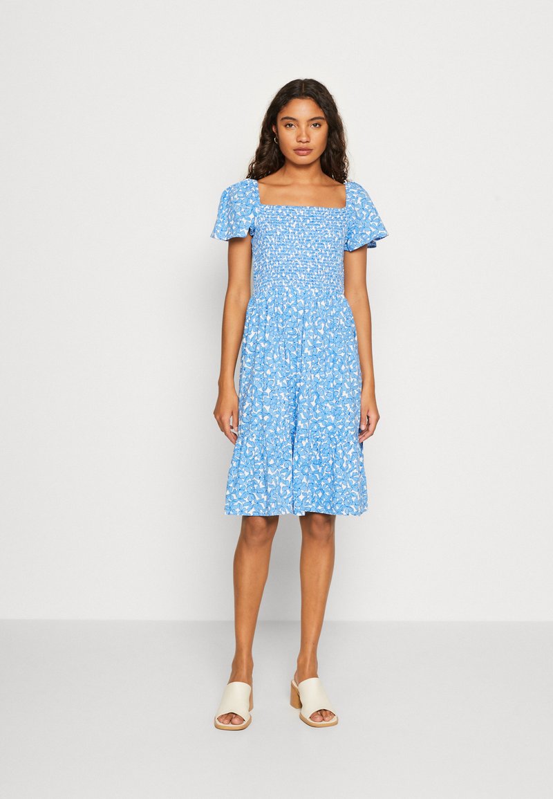 GAP SMOCK DRESS Robe de jour blue/white/bleu ZALANDO.FR