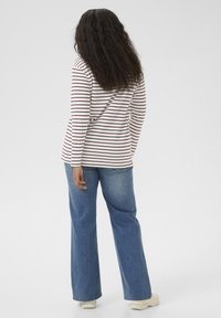 Kaffe Curve WINNI - T-shirt à manches longues - ant white/windsor stripe