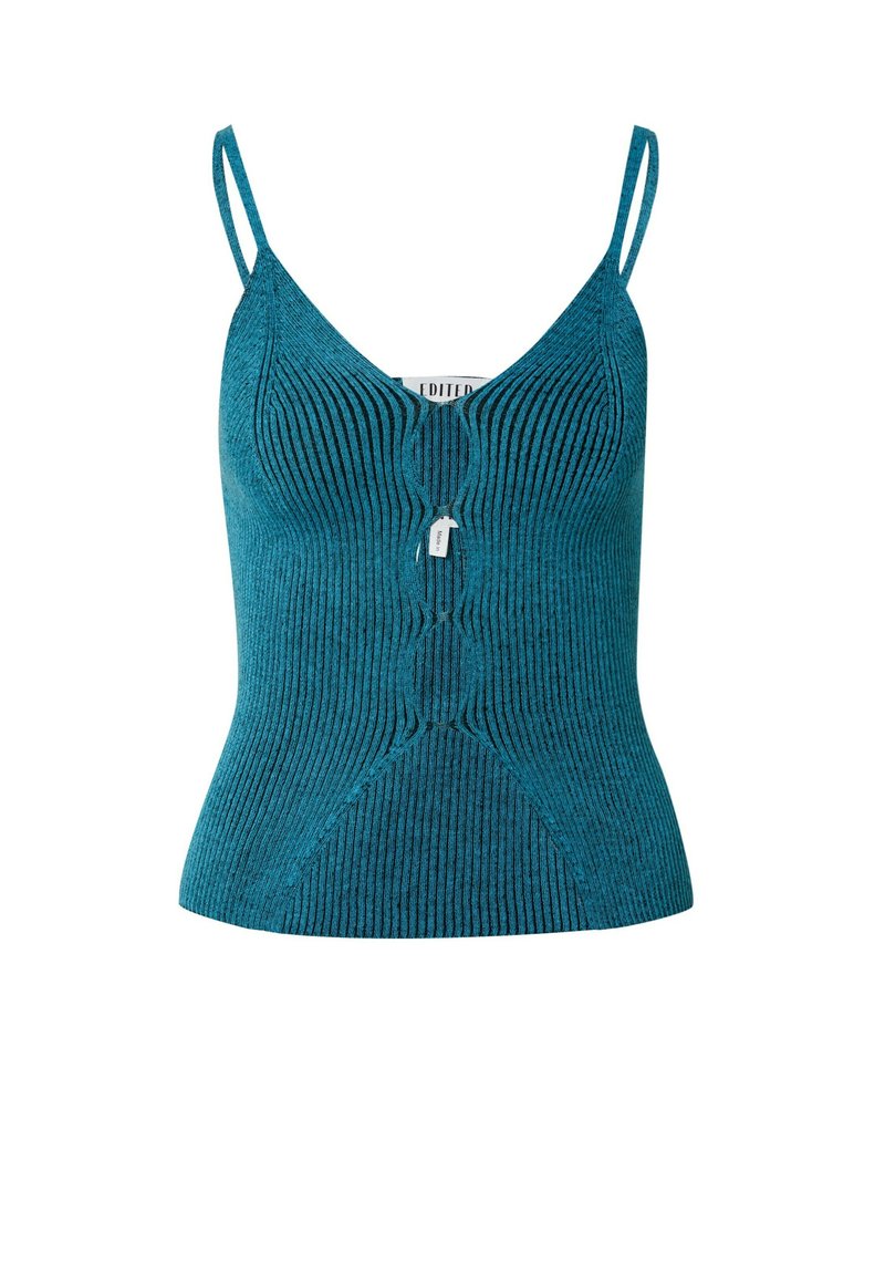 EDITED LEVINIA - Top - blau - Zalando