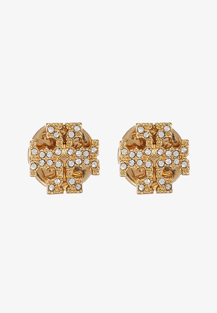 Tory Burch KIRA PAVE STUD EARRING - Cercei - gold-coloured /crystal
