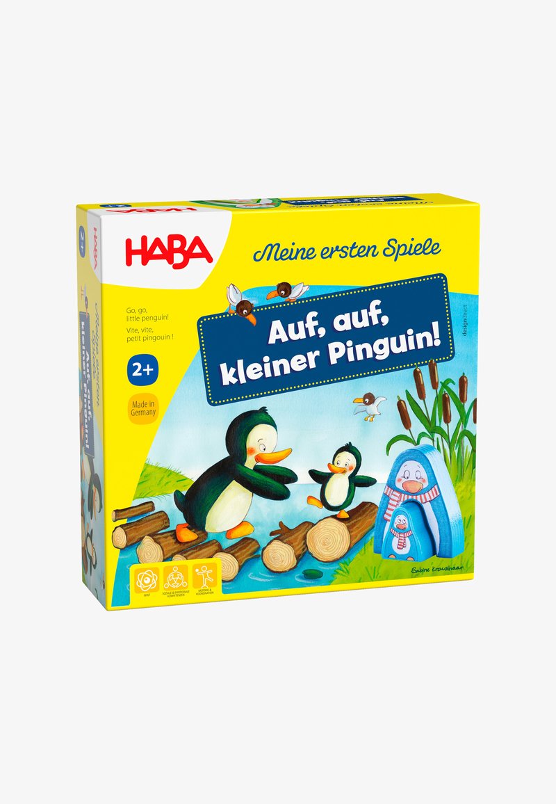 HABA AUF, AUF KLEINER PINGUIN - Brettspiel - mehrfarbig