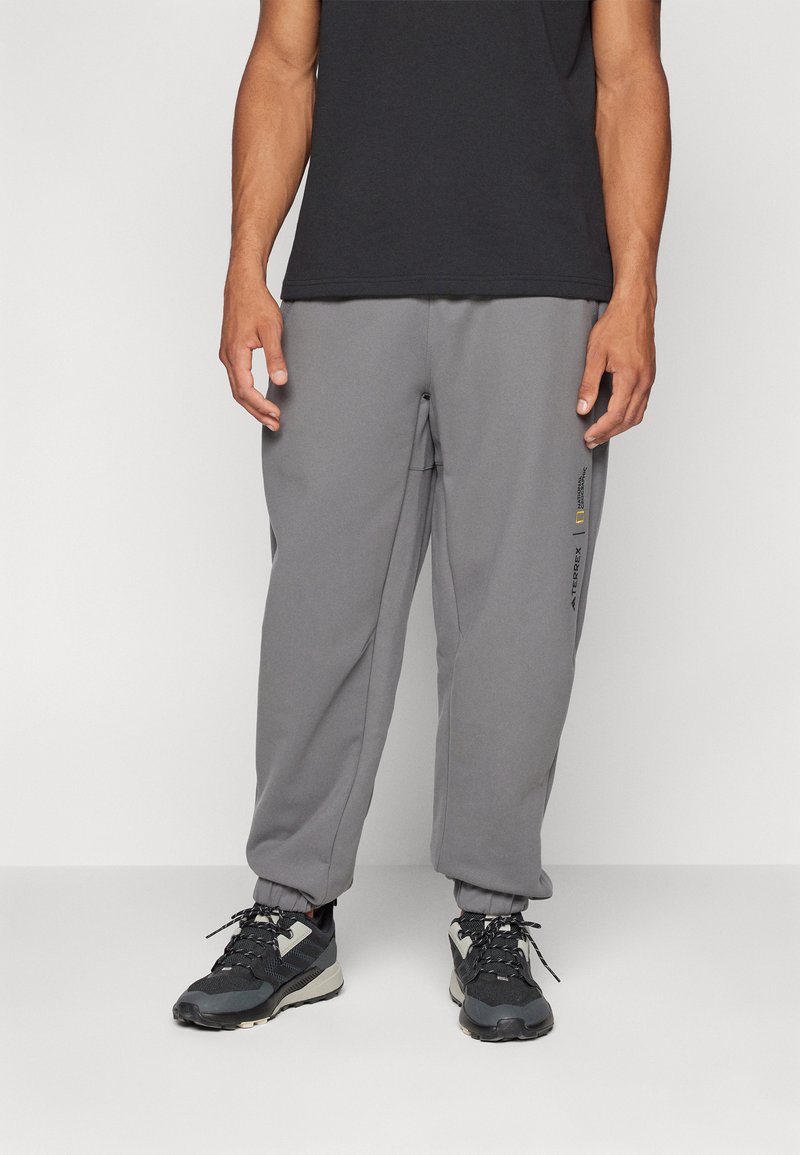 Adidas Terrex NATIONAL GEOGRAPHIC AERO.READY_WARMING PANTS - Āra bikses - grey