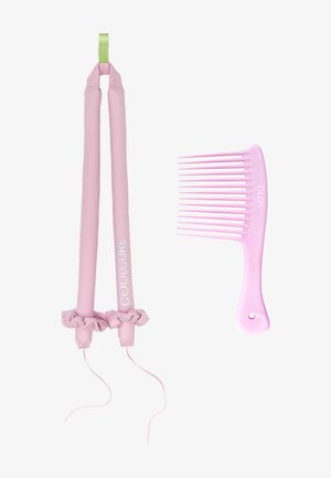 COOLCURL ORIGINAL + COMB FOR CURLS & WAVES - Hair styling accessory - pink