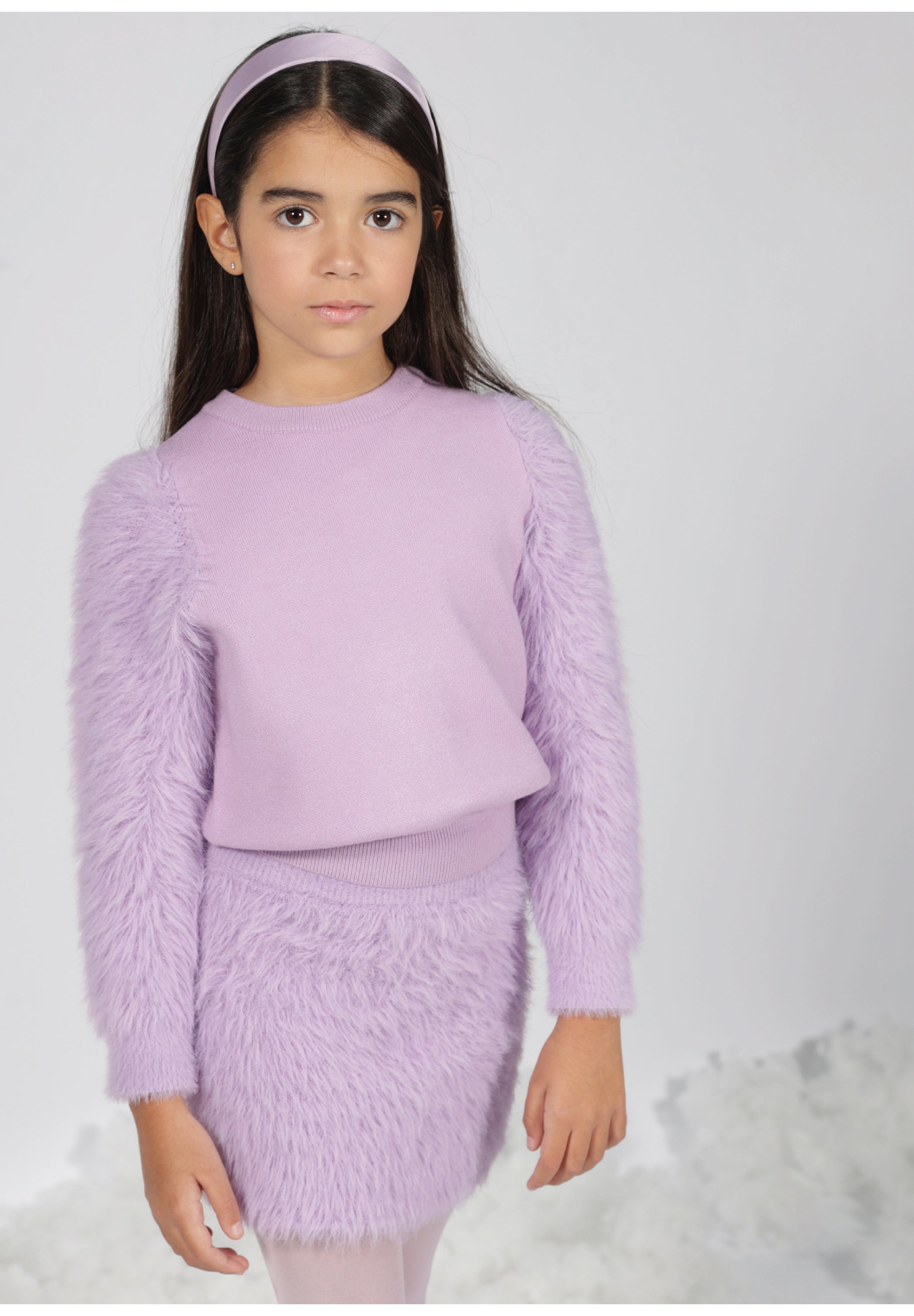 Übergroßer Strickpullover Für Babys & Kleinkinder - Grober Strick, Langärmlig, Warm Für Herbst & Winter