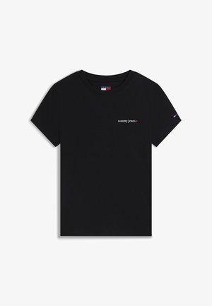 Tommy Jeans, Βασικό μπλουζάκι - black