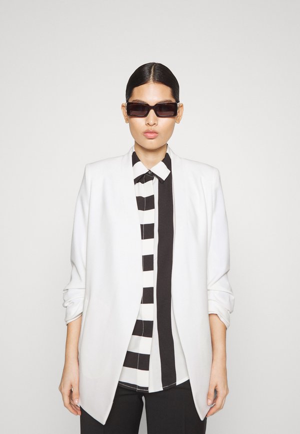 FOUNDATION OPEN FRONT JACKET POCKETS - Blazer - ivory