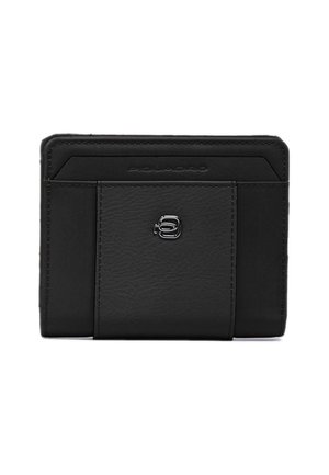 SMALL SIZE BIFOLD WITH COIN POCKET CREDIT - Geldbörse - nero