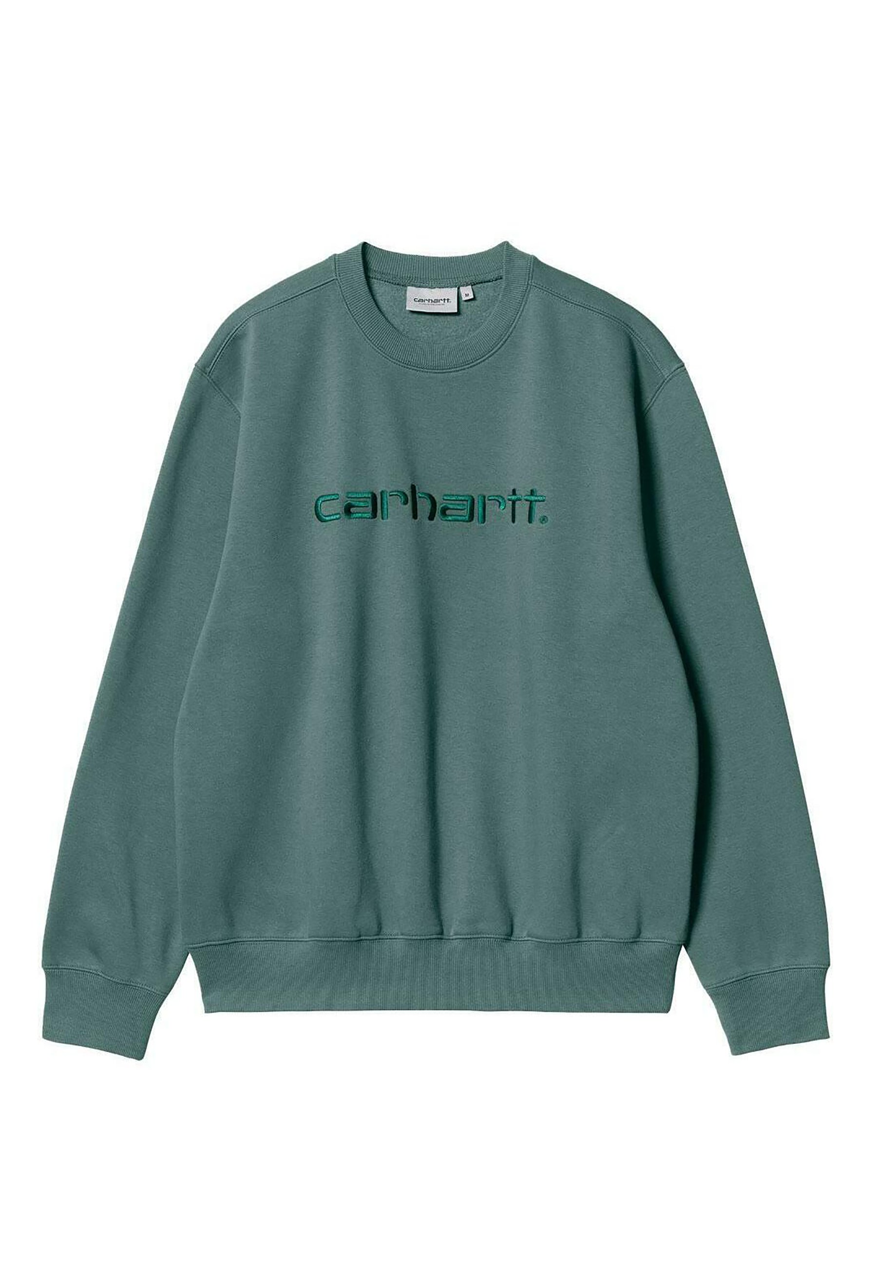 Carhartt WIP Sudadera - eucalyptus/ frasie/verde - Zalando.es