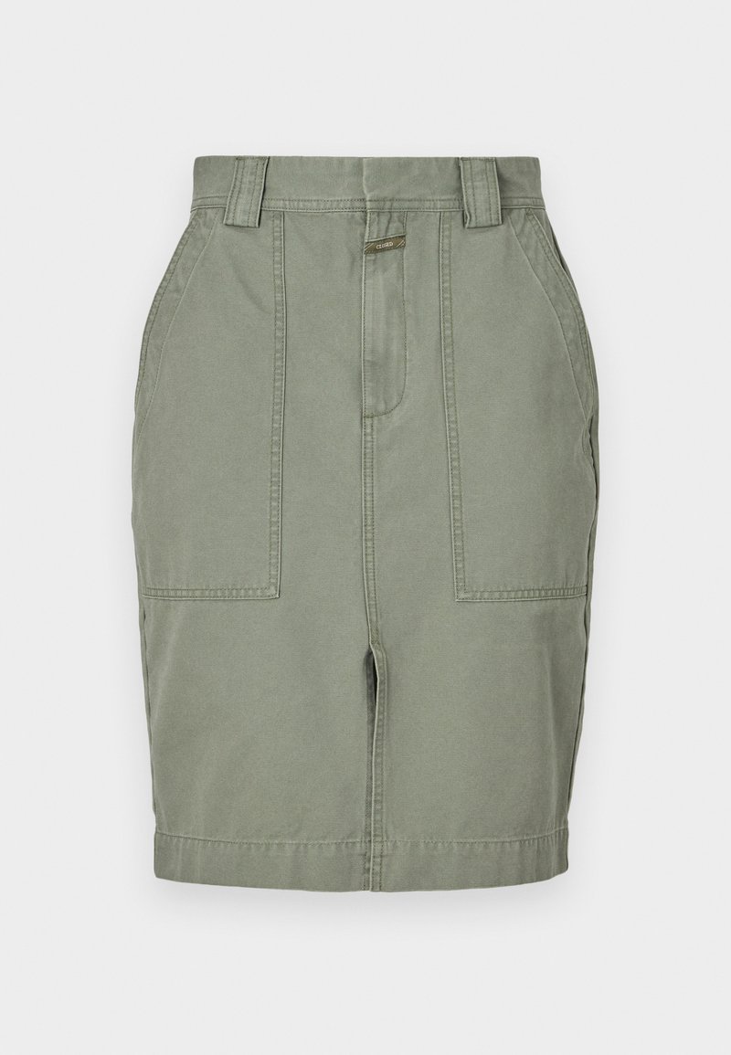 closed Jeansrok groen