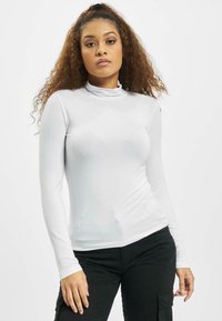 DEF TURTLENECK BASIC - Pikkade varrukatega topp - white