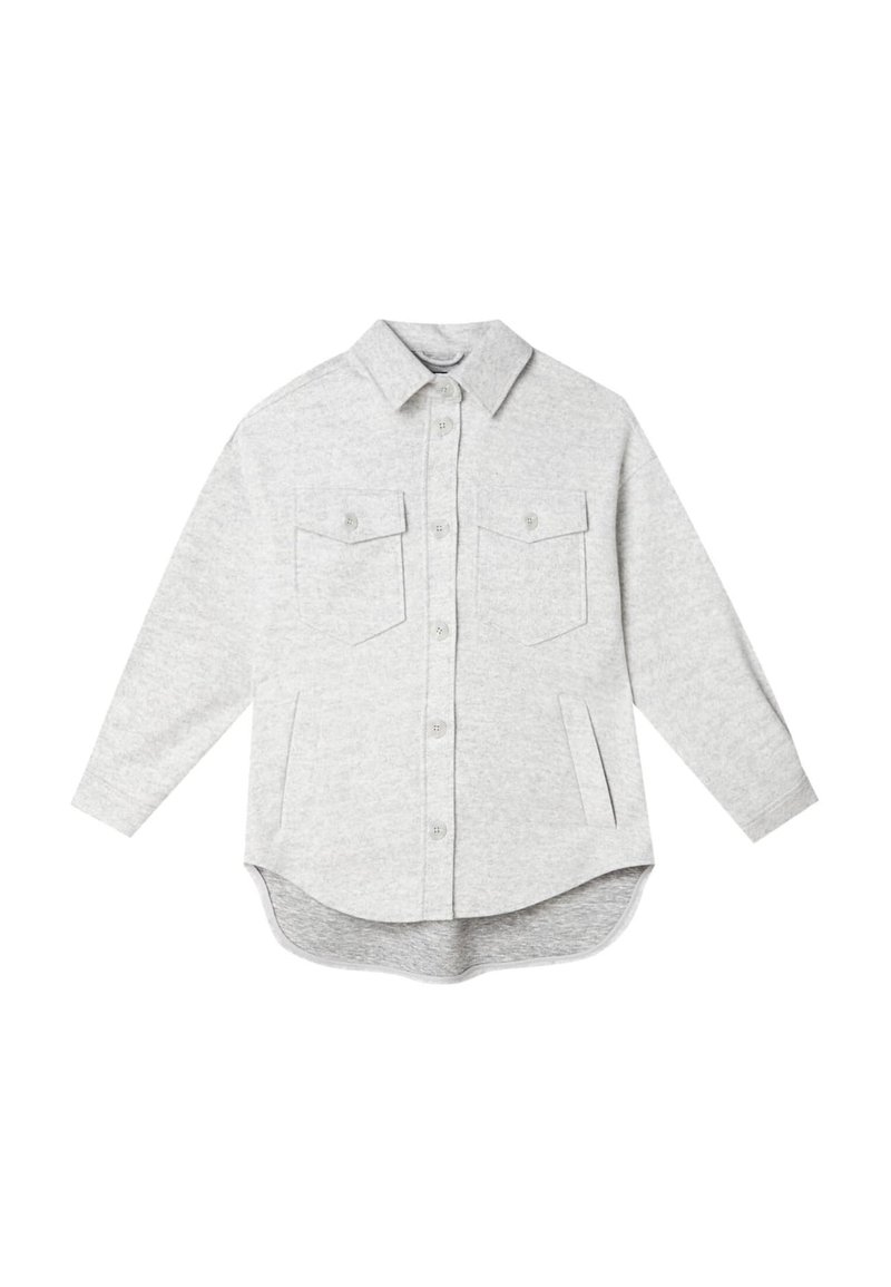 Stradivarius Lichte jas grijs