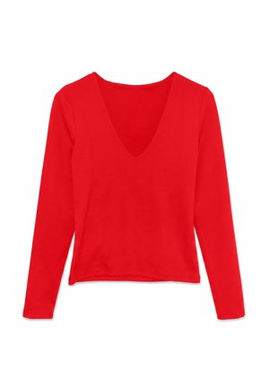 Vero Moda, TOP VMLIVA TOP - T-shirt à manches longues - high risk red