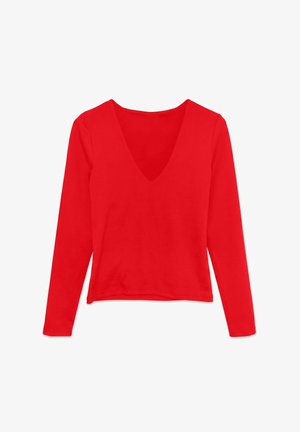 Vero Moda, TOP VMLIVA TOP - T-shirt à manches longues - high risk red