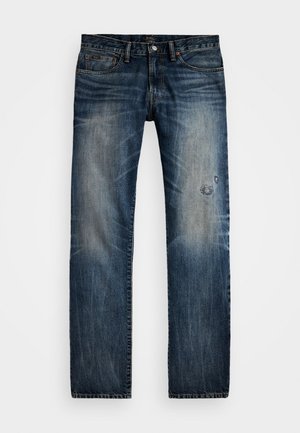Polo Ralph Lauren HAMPTON STRAIGHT DISTRESSED JEAN - Vaqueros rectos - ninigret