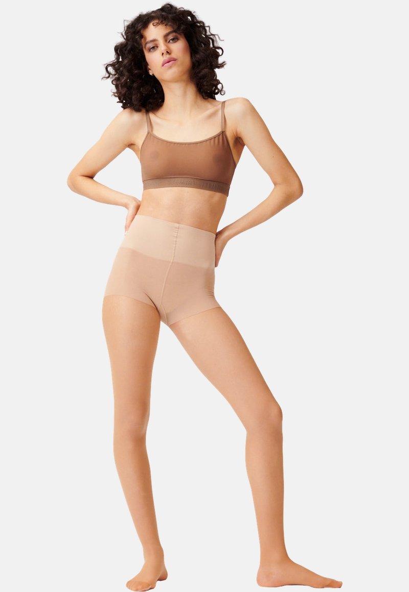 ITEM m6 INVISIBLE CONTROL - Strumpfhose - almond