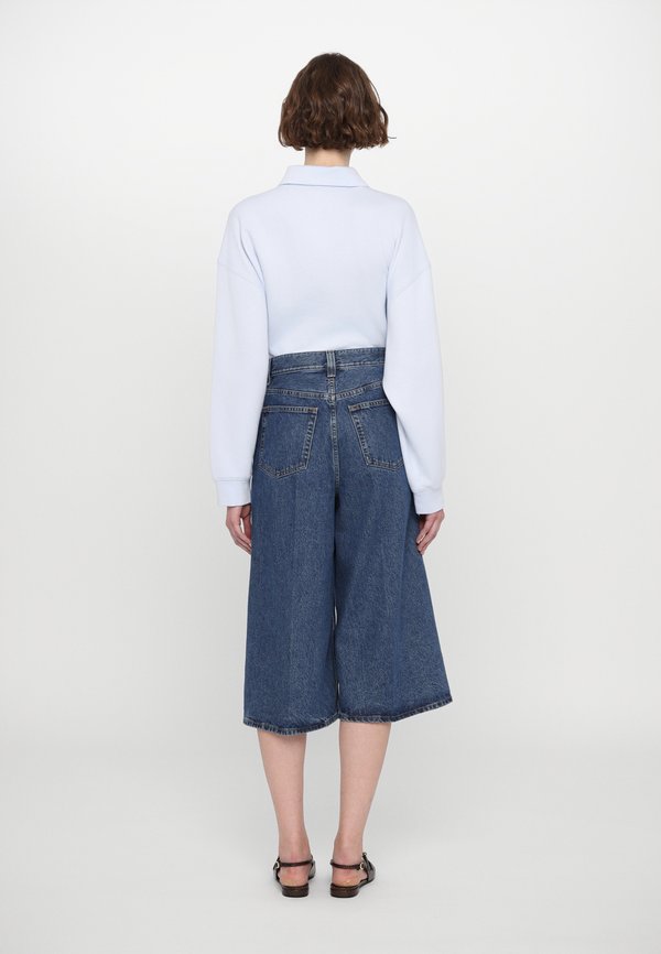 Denim shorts - washed mid2