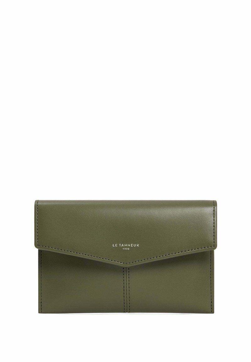 Le Tanneur Medium Envelope - Pochette - green