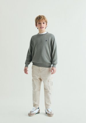 Scalpers, ROUND NECK - Sudadera - lightkhaki