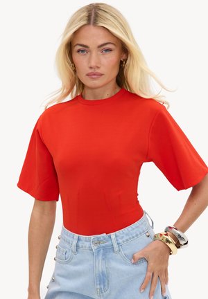 LOAVIES, TRANQUIL HEARTS - T-shirt basique - solid red