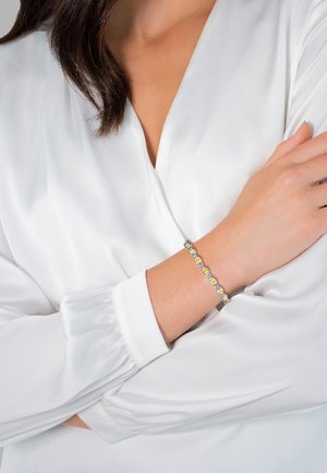 CITRIN EDELSTEIN - Armband - silber